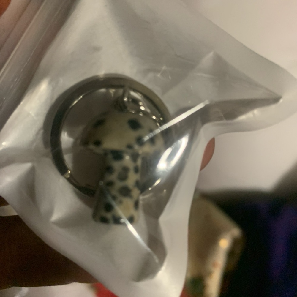 100% Natural Crystal Keychain
